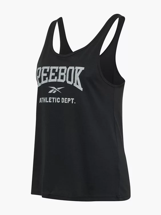 Reebok Top in schwarz