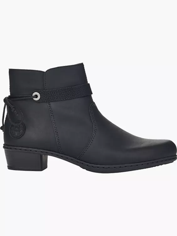 Rieker Damen Stiefeletten in schwarz