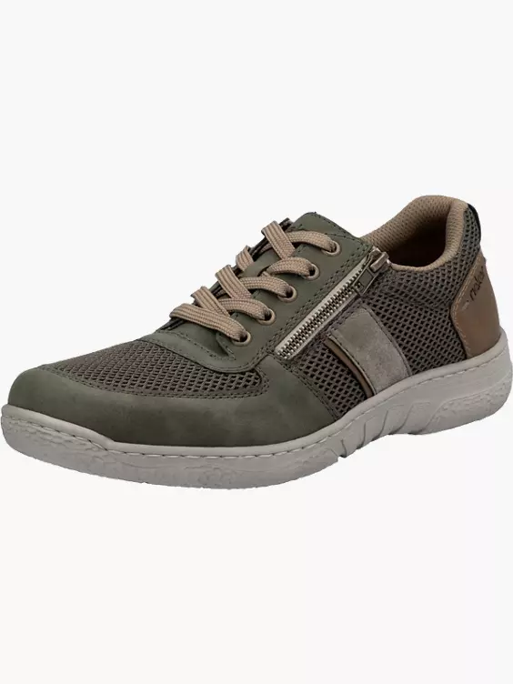 Rieker Herren Schnürschuhe in grün