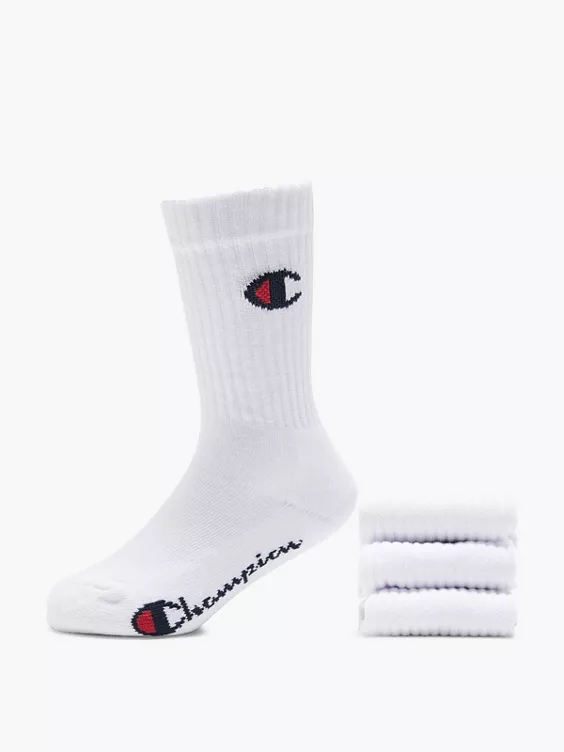 Champion 3er Pack Socken in weiß
