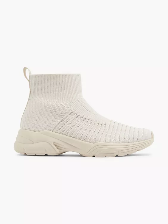 Venice Hoher Chunky Sneaker in beige