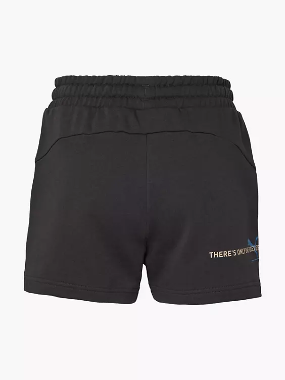 PUMA Shorts in schwarz