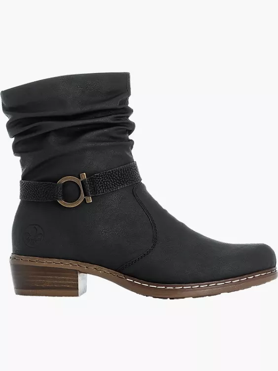 Rieker Damen Stiefeletten in schwarz
