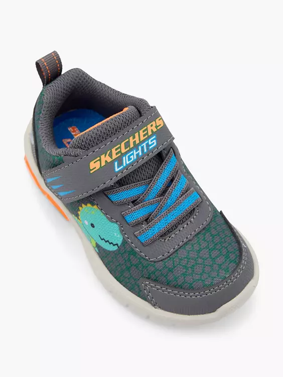 Skechers Sneaker FLINN 2.0 - mit Licht in grau