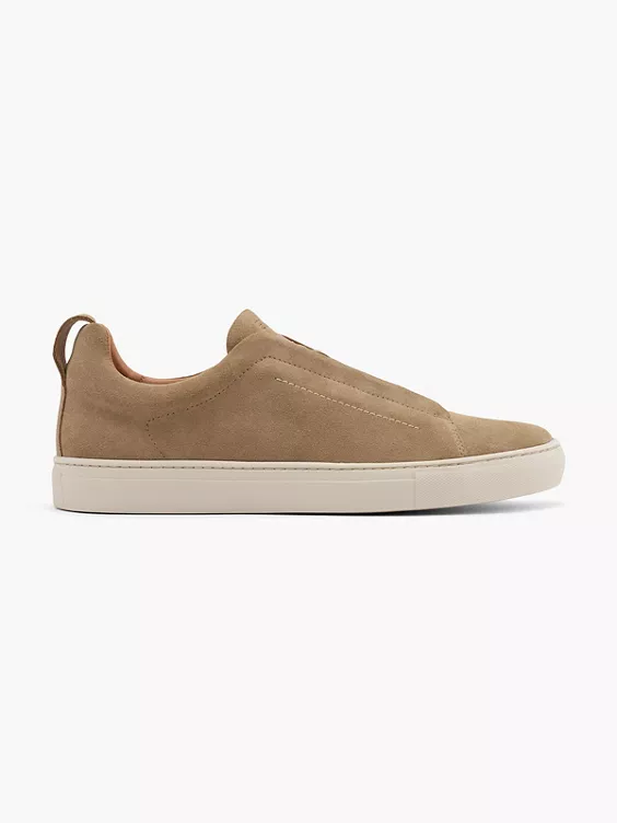 ESPRIT Leder Slipper in sand