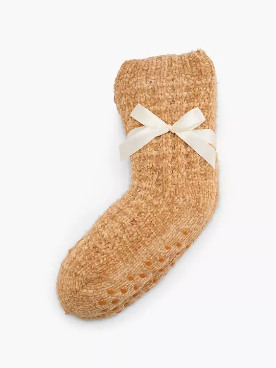 Cosy Nature Socken in camel