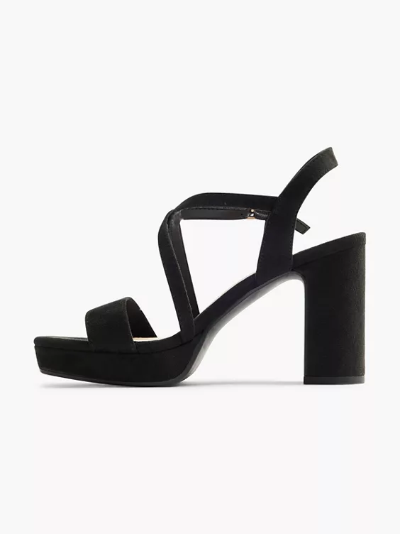 Catwalk Sandalette in schwarz