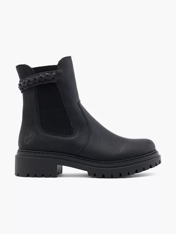 Rieker Chelsea Boots in schwarz