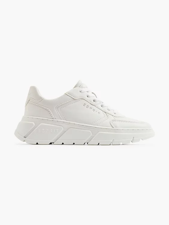 ESPRIT Platform Sneaker in weiß