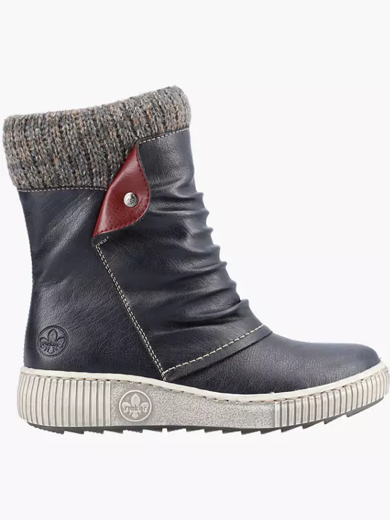 Rieker Damen Kurzstiefel in blau