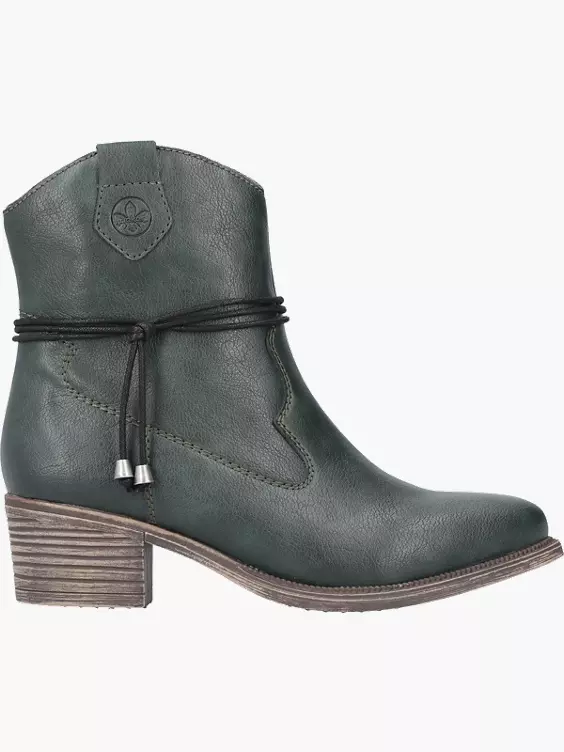 Rieker Damen Stiefeletten in grün