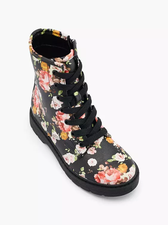 Graceland Schnürboots in schwarz