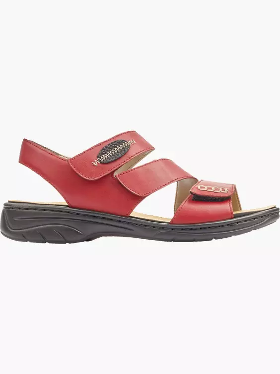 Rieker Damen Riemchensandalen in rot