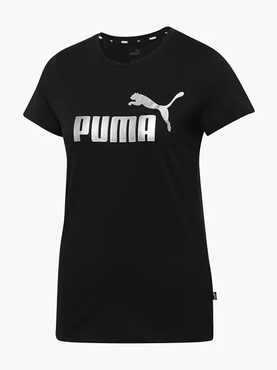 PUMA T-Shirt in schwarz