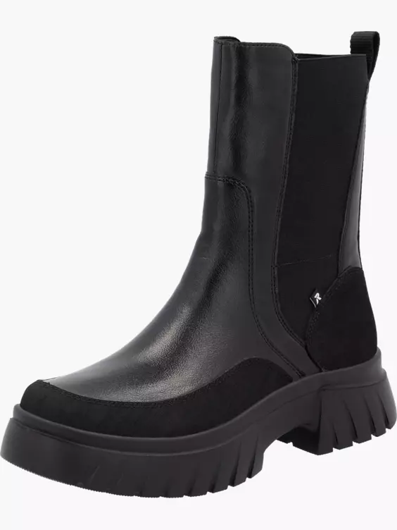 Damen Chelsea Boots in schwarz