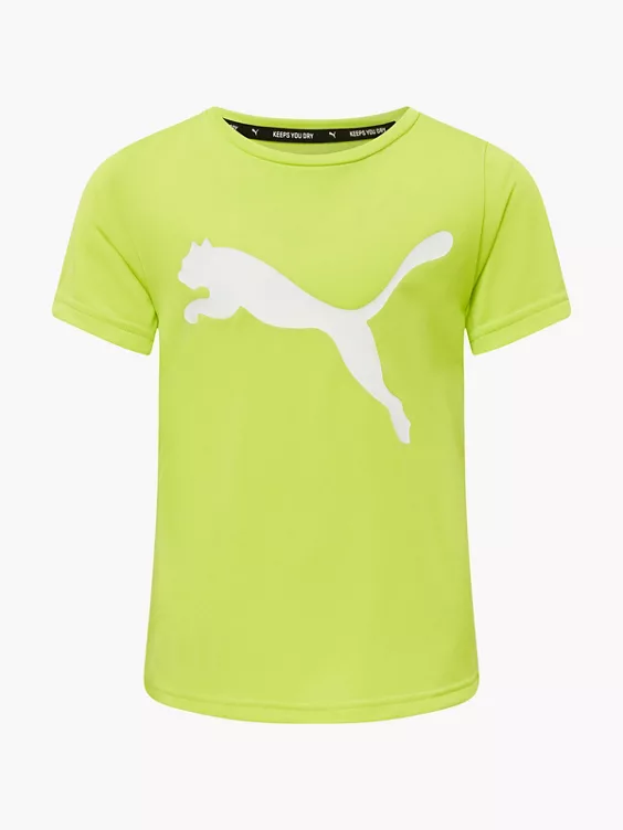 PUMA T-Shirt in grün