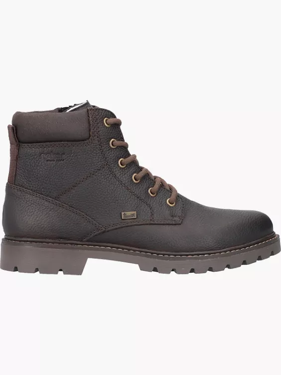 Rieker Herren Schnürstiefel in braun