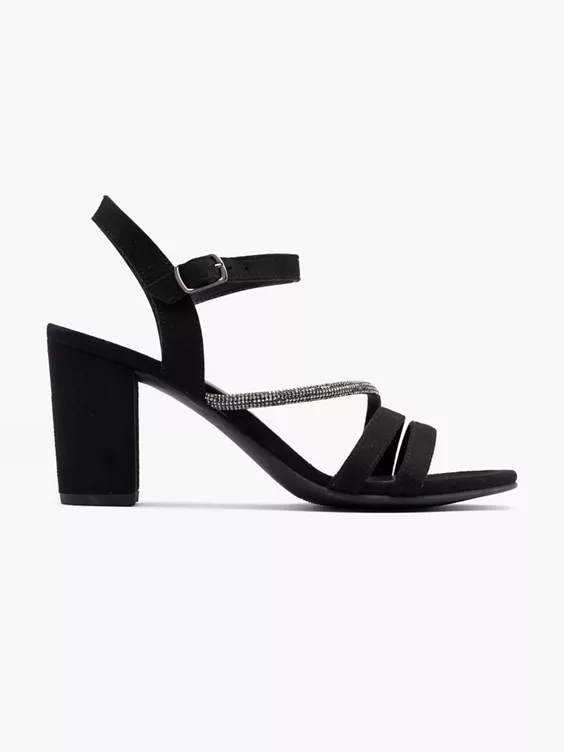 Graceland Sandalette in schwarz