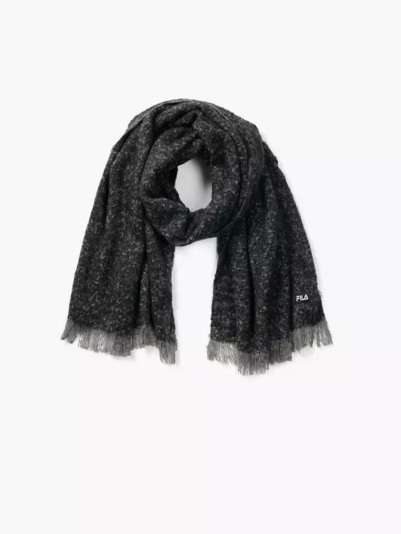 FILA Schal in schwarz
