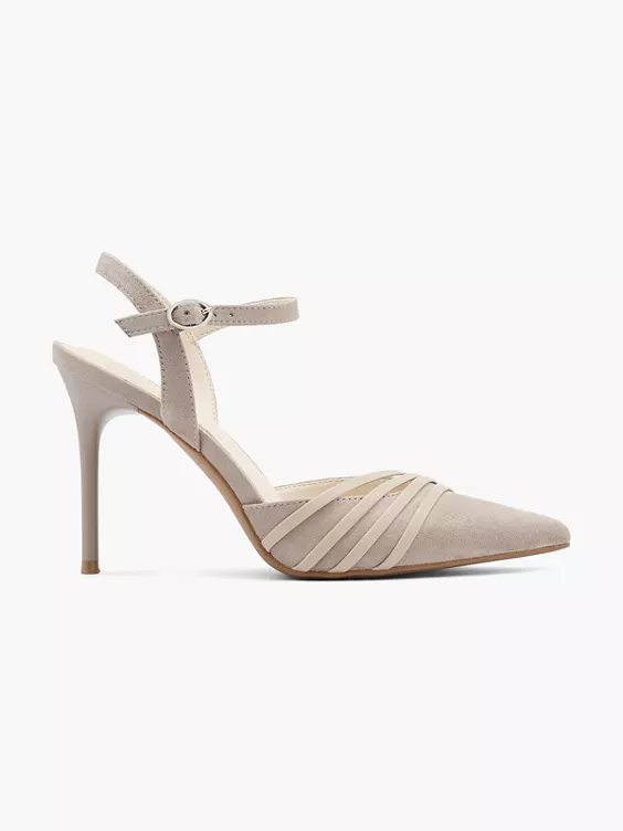 Catwalk Slingpumps in camel