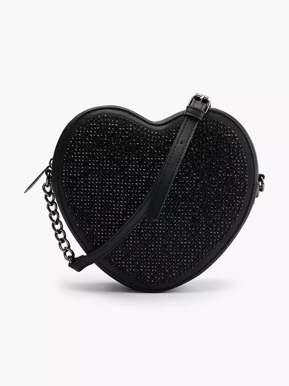 Catwalk Clutch in schwarz
