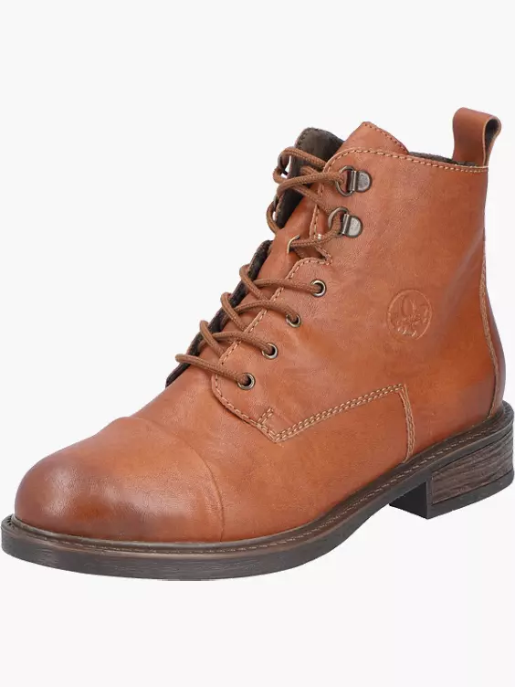 Rieker Damen Schnürstiefel in braun