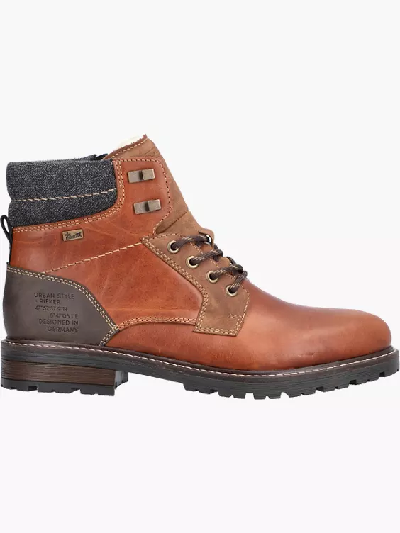 Rieker Herren Schnürstiefel in braun