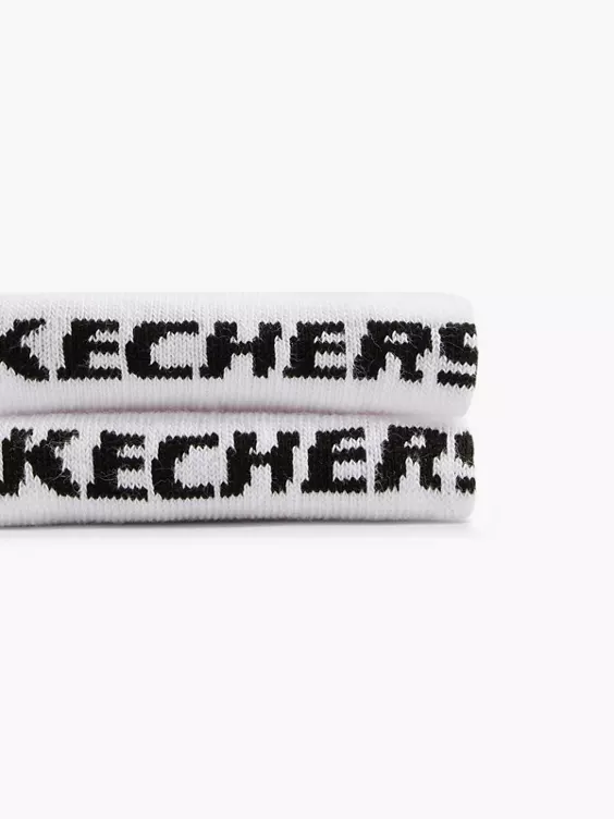 Skechers 2er Pack Füßlinge in weiß