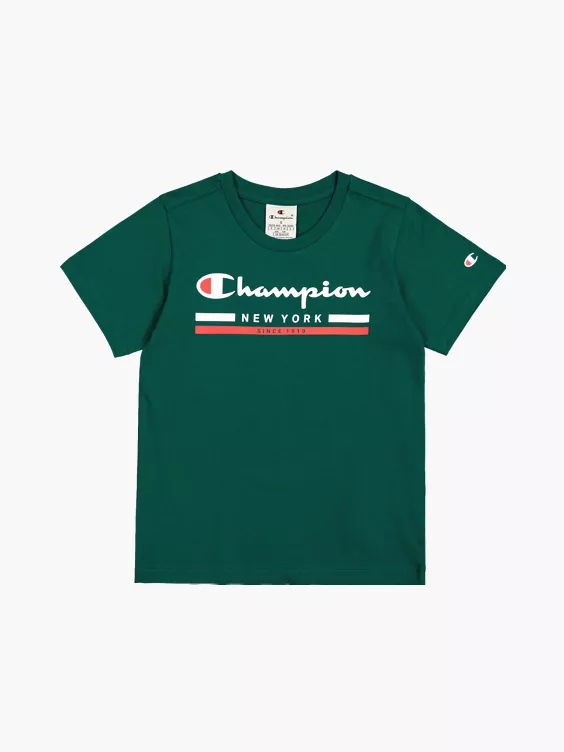Champion T-Shirt in grün