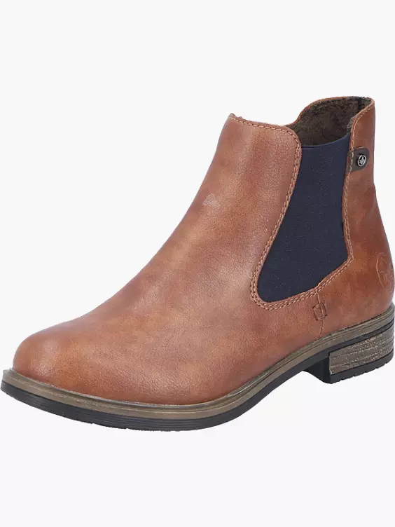 Rieker Damen Chelsea Boots in braun