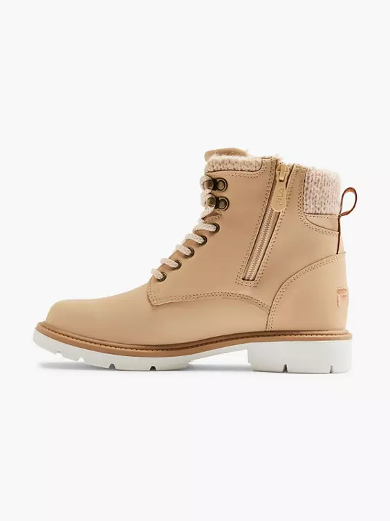 FILA Schnürboots in beige
