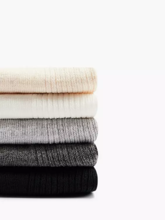 Cosy Nature 5er Pack Sneakersocken in multicolor