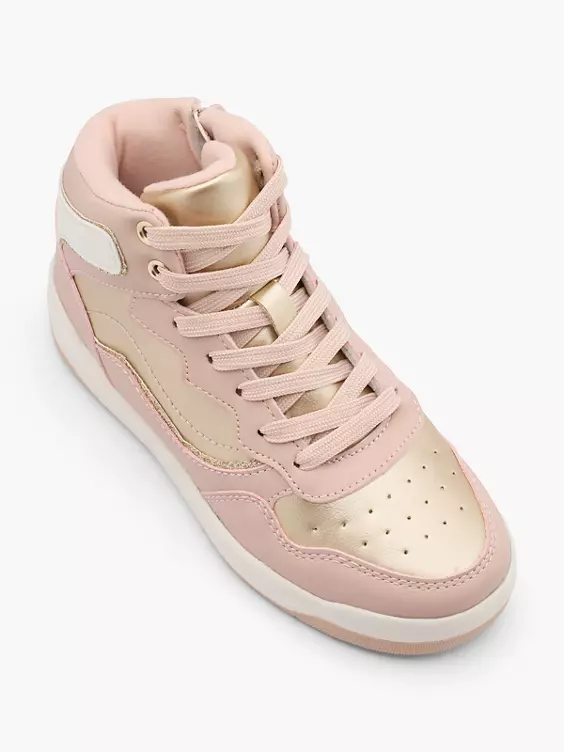 Graceland Hoher Sneaker in rosa