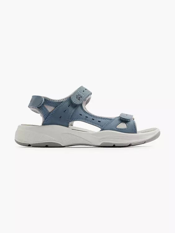 Romika Leder Sandale in blau