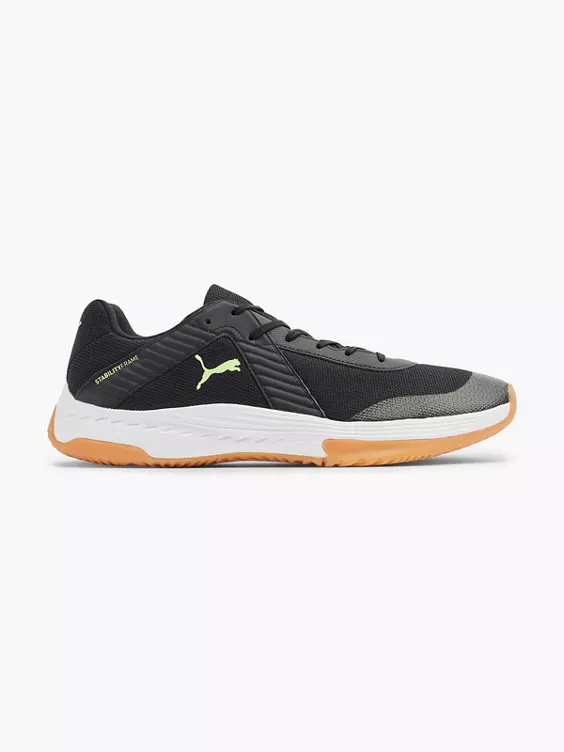 PUMA Hallenschuh Luminous in schwarz
