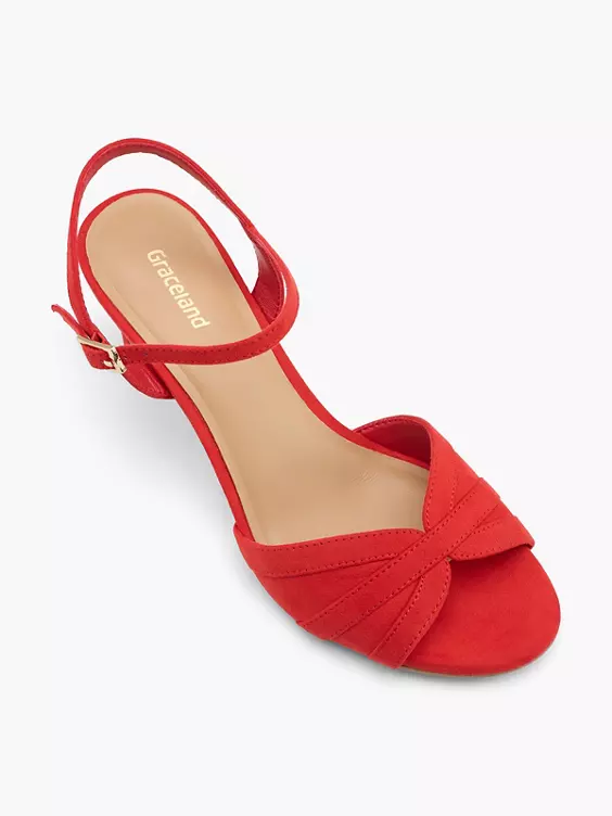 Graceland Sandalette in rot