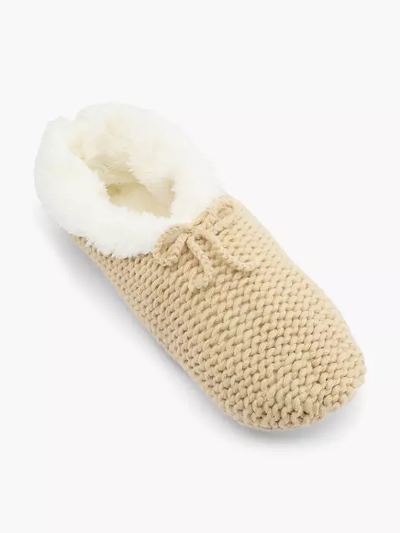 Cosy Nature ABS Socken in offwhite