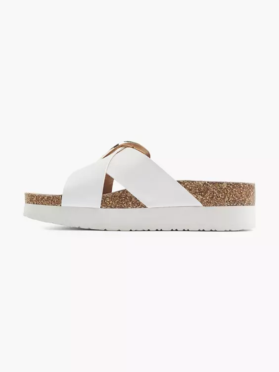 Catwalk Pantolette in weiß