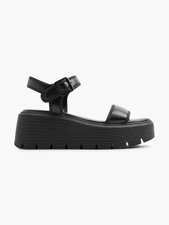 Catwalk Sandalette in schwarz