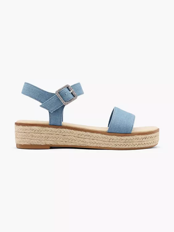 Graceland Sandale in blau