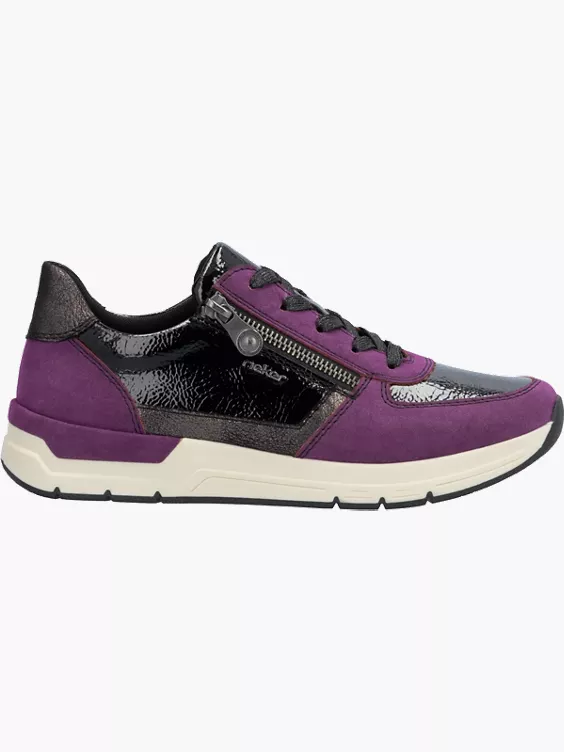 Rieker Damen Sneaker Low in lila