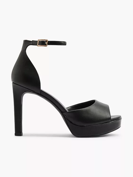 Catwalk Spangenpumps in schwarz
