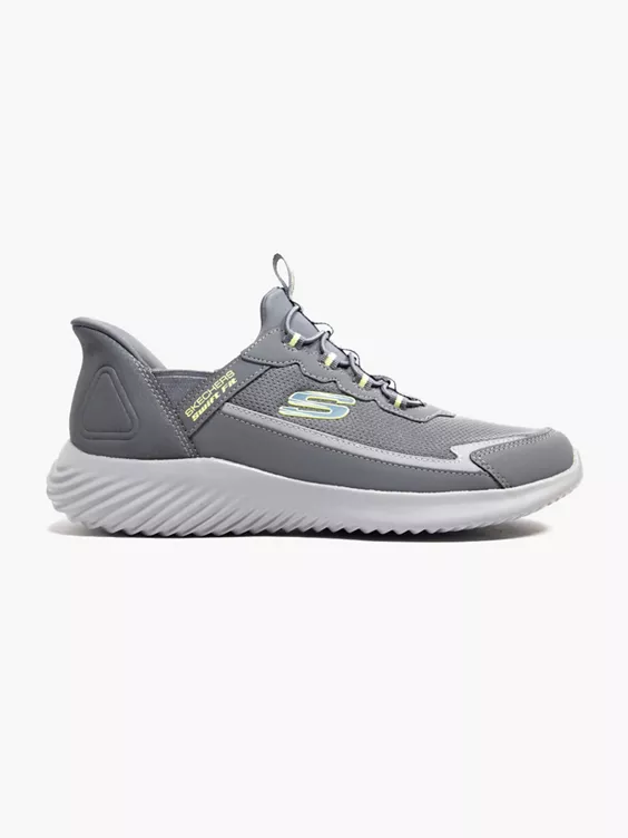 Skechers Slip On Sneaker BOUNDER SWIFT FIT in grau