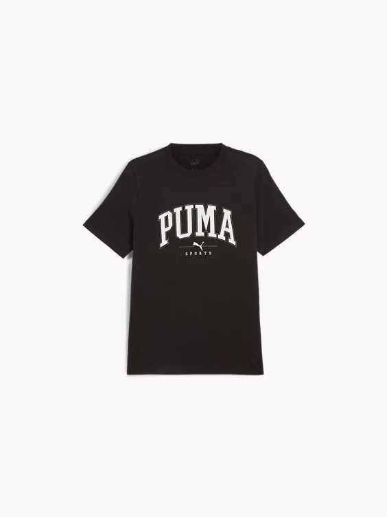PUMA T-Shirt in schwarz