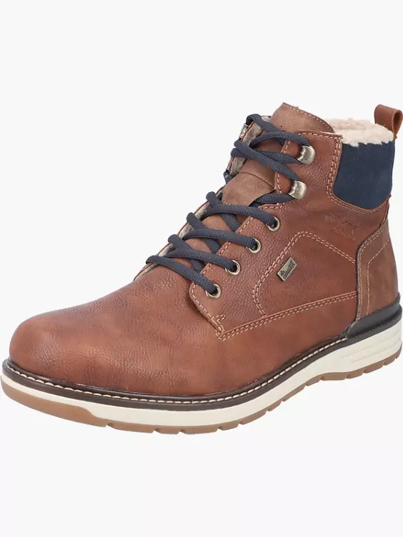 Rieker Herren Schnürstiefel in braun
