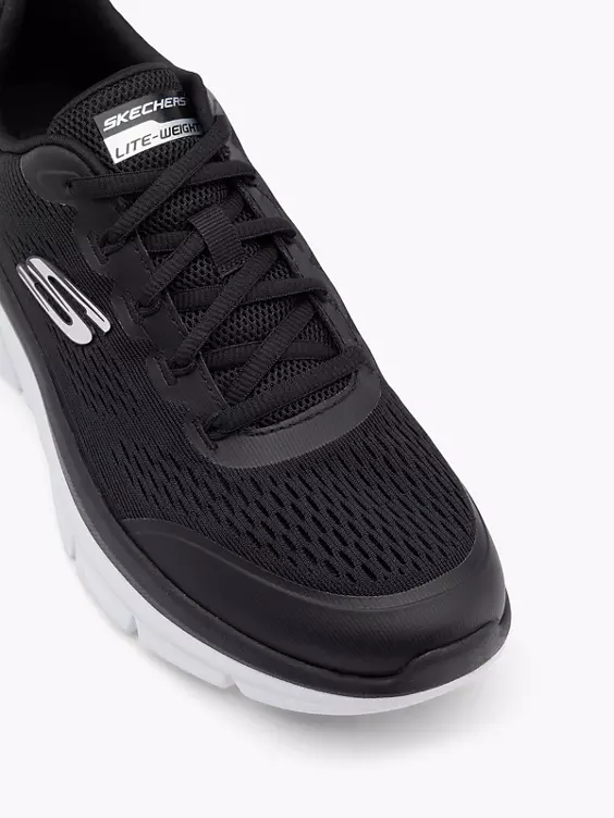 Skechers Chunky Sneaker CUSHION WALKER in schwarz
