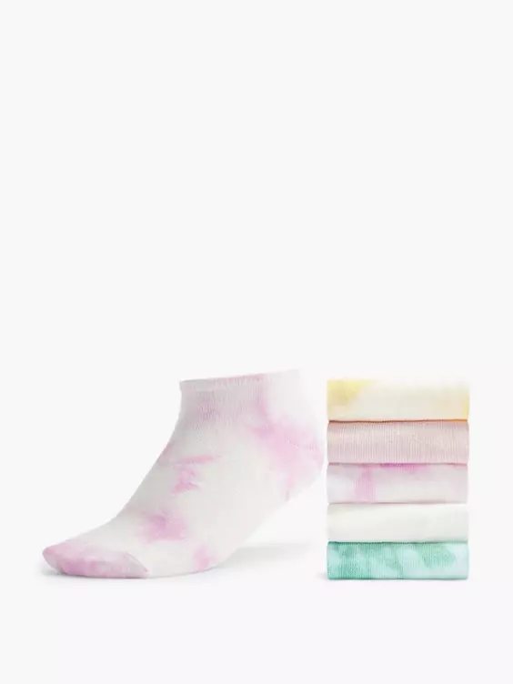 Cosy Nature 5er Pack Sneakersocken in multicolor