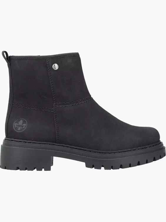 Rieker Damen Kurzstiefel in schwarz