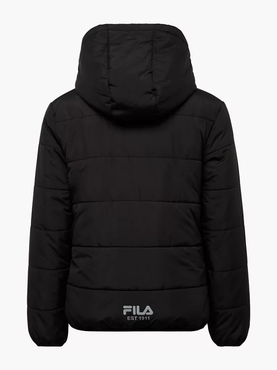 FILA Winterjacke in schwarz