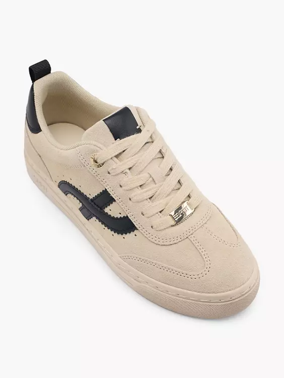 ESPRIT Leder Schnürer in multicolor